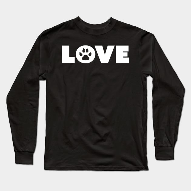 Animal Love Long Sleeve T-Shirt by fromherotozero